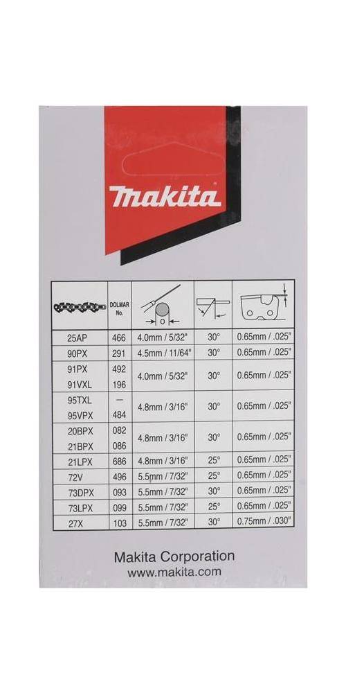 makita Sägekette 191H49-0 L.38cm VM Teilung 3/8Zoll