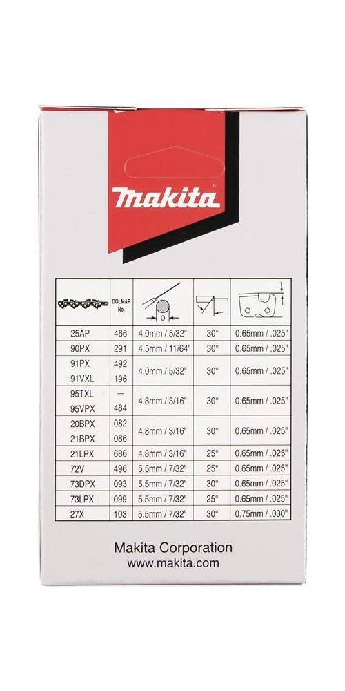 makita Sägekette 191H20-4 L.25cm HM Teilung 3/8Zoll