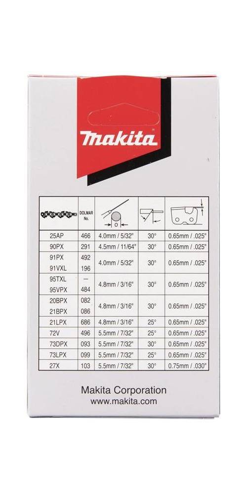 makita Sägekette 191H28-8 L.33cm HM Teilung 0,325Zoll