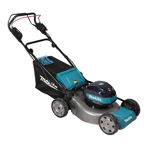 MAKITA LM001GT204 - Akku-Rasenmäher (40V XGT | Schnittbreite 480 mm | Grasfangkorb 62 L | 1.900 W | inkl. 2x Akku, 1x