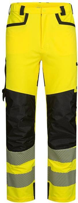 Warnschutzbundhose BURE Gr.54 gelb/schwarz ELYSEE