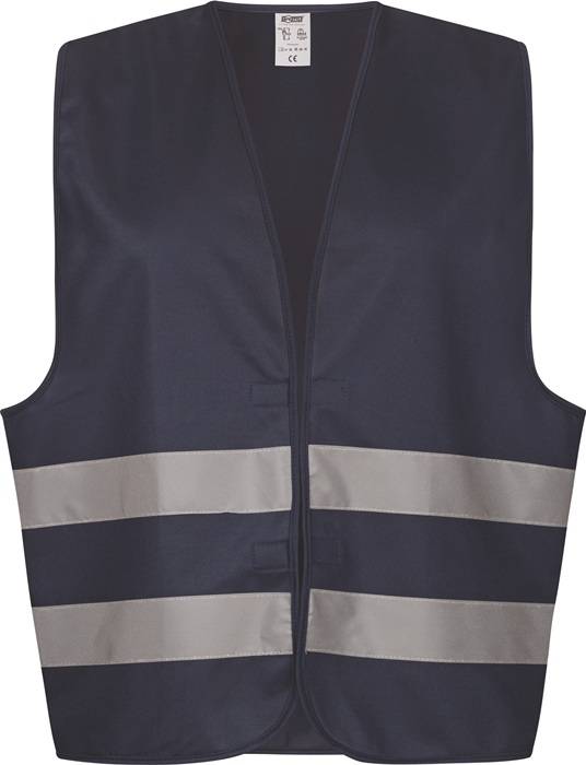Warnweste SKARDE Gr.univ.marine Brustumfang ca.130cm EN 17353 Typ B3 SAFESTYLE