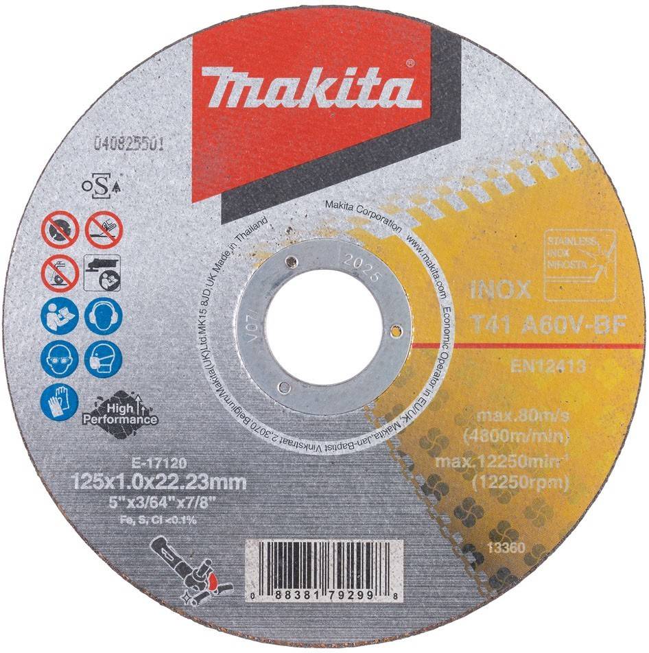 Makita Trennscheibe INOX E-17120-12