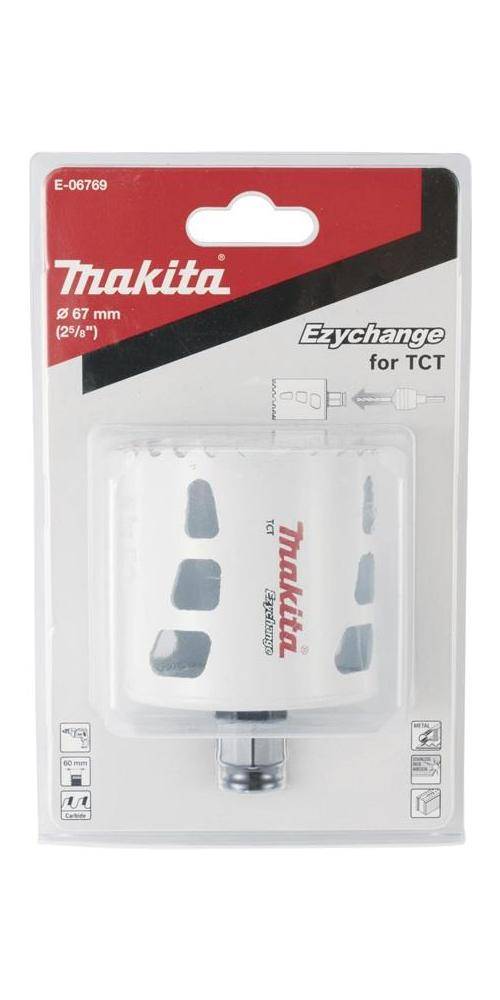 makita Lochsäge E-06769 EZYCHANGE D.67mm TCT