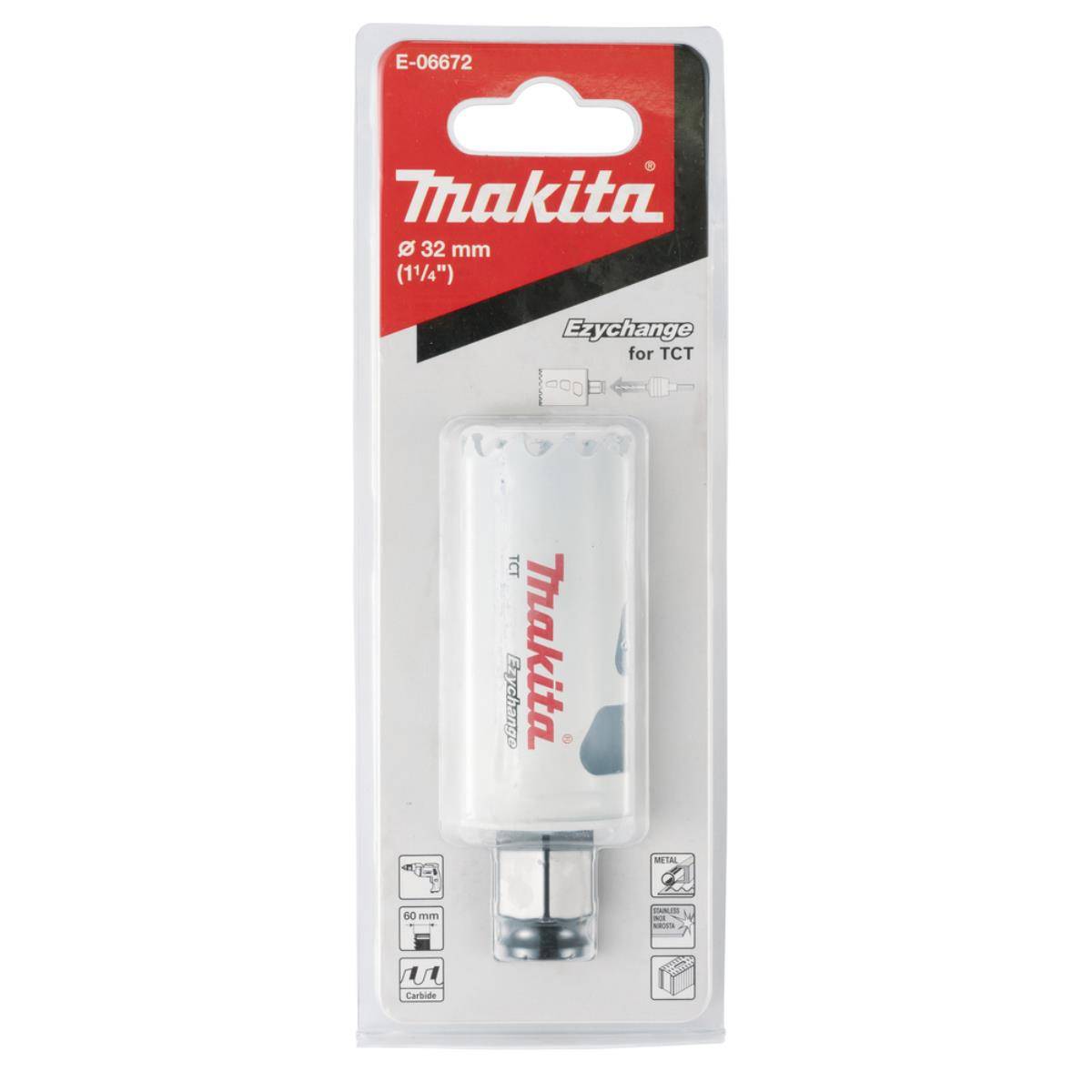 Makita Ezychange Lochsäge TCT Ezychange • 32 mm ø • 60 mm lang