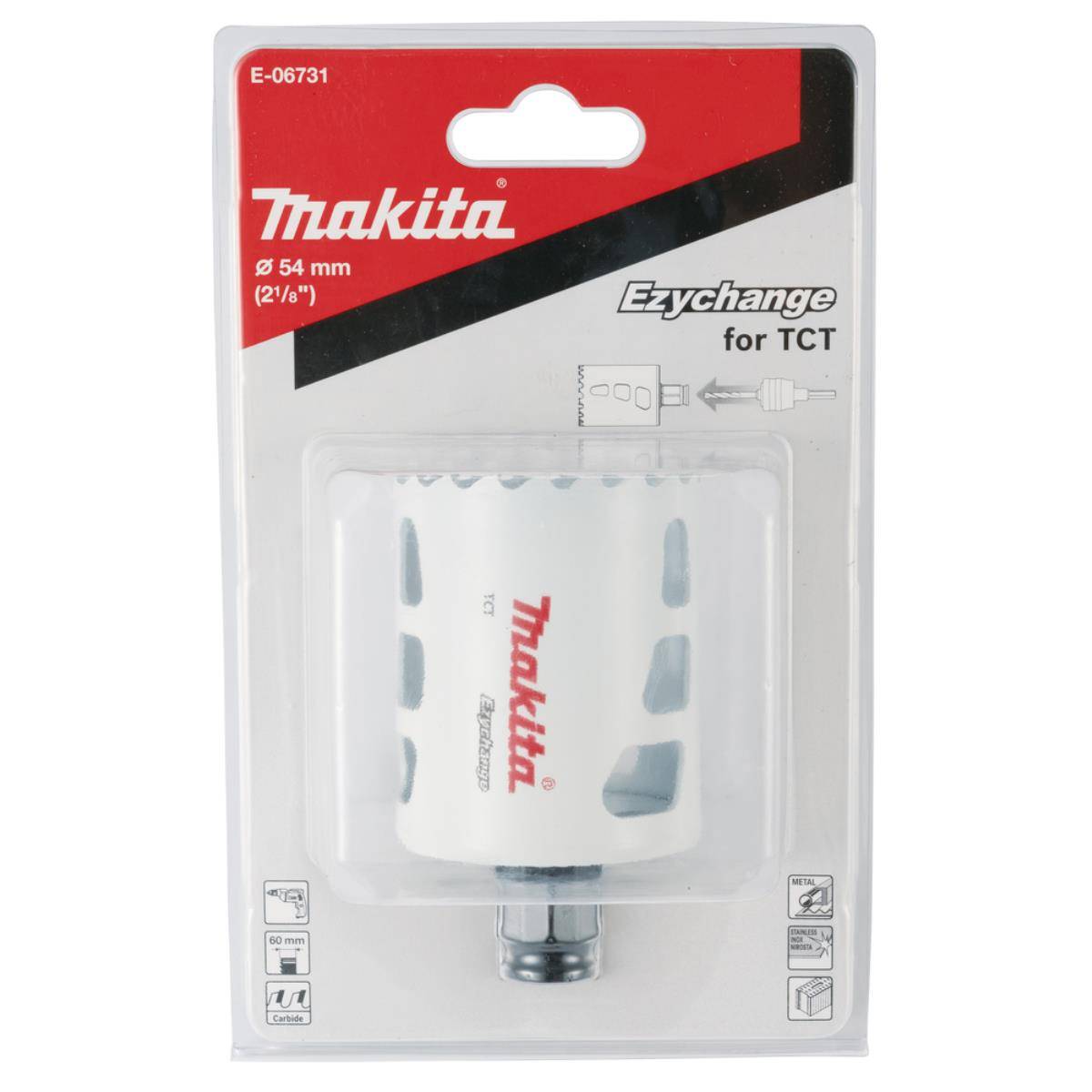 Makita Ezychange Lochsäge TCT Ezychange • 54 mm ø • 60 mm lang