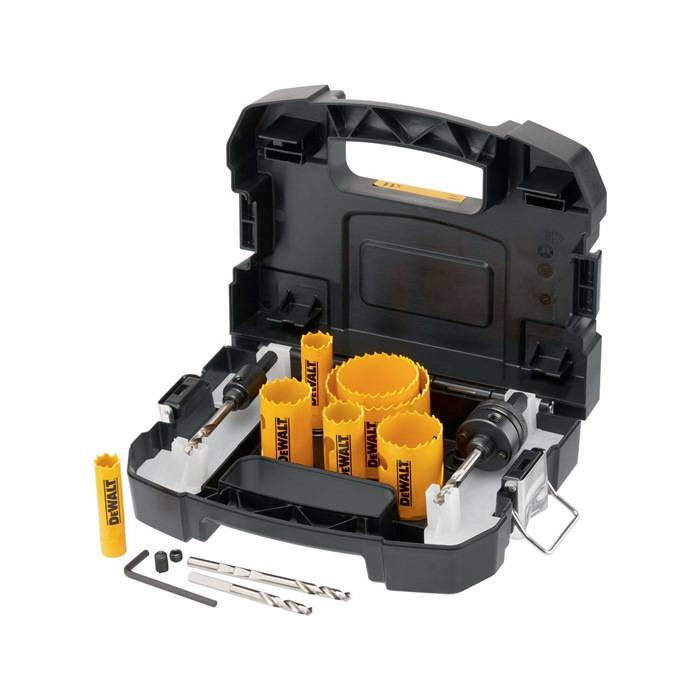 Lochsägen-Set DT90351 11tlg. 16/20/25/32/40/51/64mm BIM Elektriker DEWALT