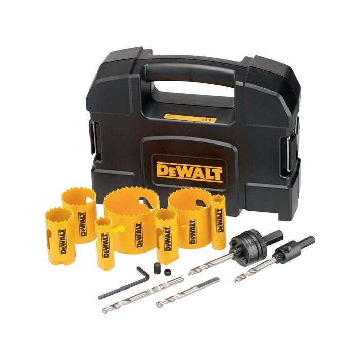 Lochsägen-Set DT90351 11tlg. 16/20/25/32/40/51/64mm BIM Elektriker DEWALT