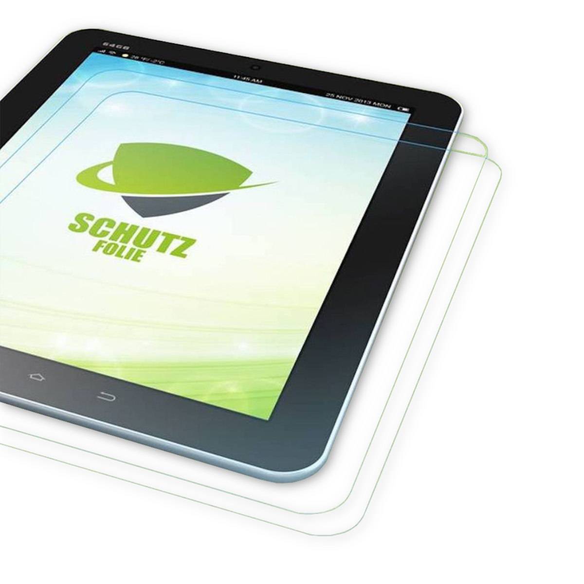 2x Premium 0,3 mm Hartglas Schock Folie für Apple iPad 10.2 Zoll 2019 7. Generation Glas Schutz Hülle