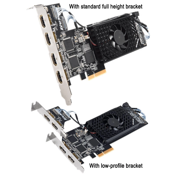 AVerMedia CL314H1 PCIe CaptureCard (1080p60 4x HDMI) AVerMedia CL314H1 PCIe CaptureCard (1080p60 4x HDMI)