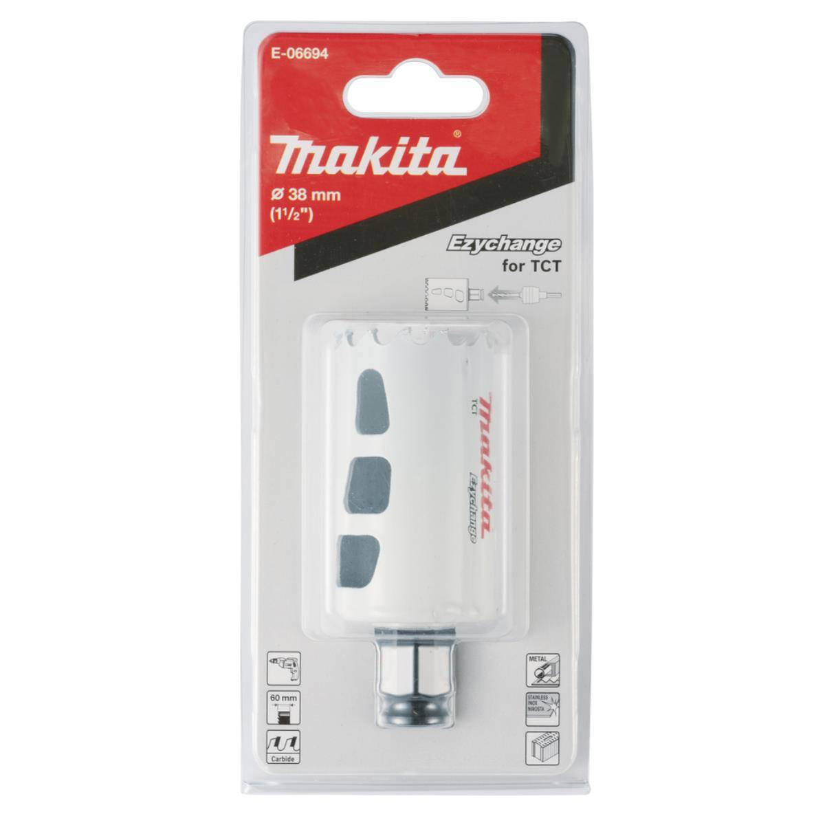 Makita Ezychange Lochsäge TCT Ezychange • 38 mm ø • 60 mm lang