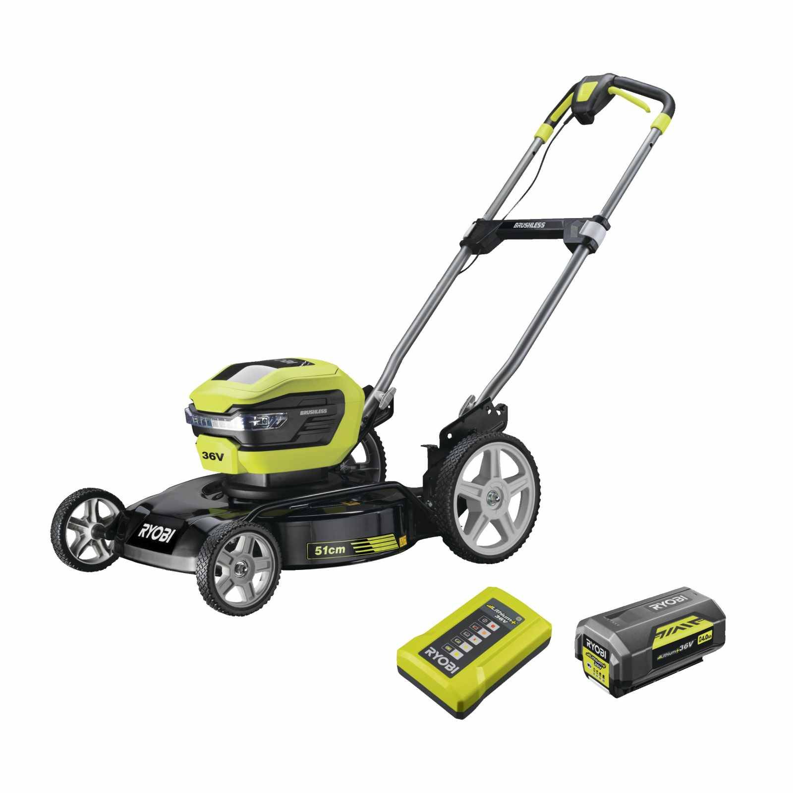RYOBI Akku-Rasenmäher RY36LMMX51A-140 36V 4Ah