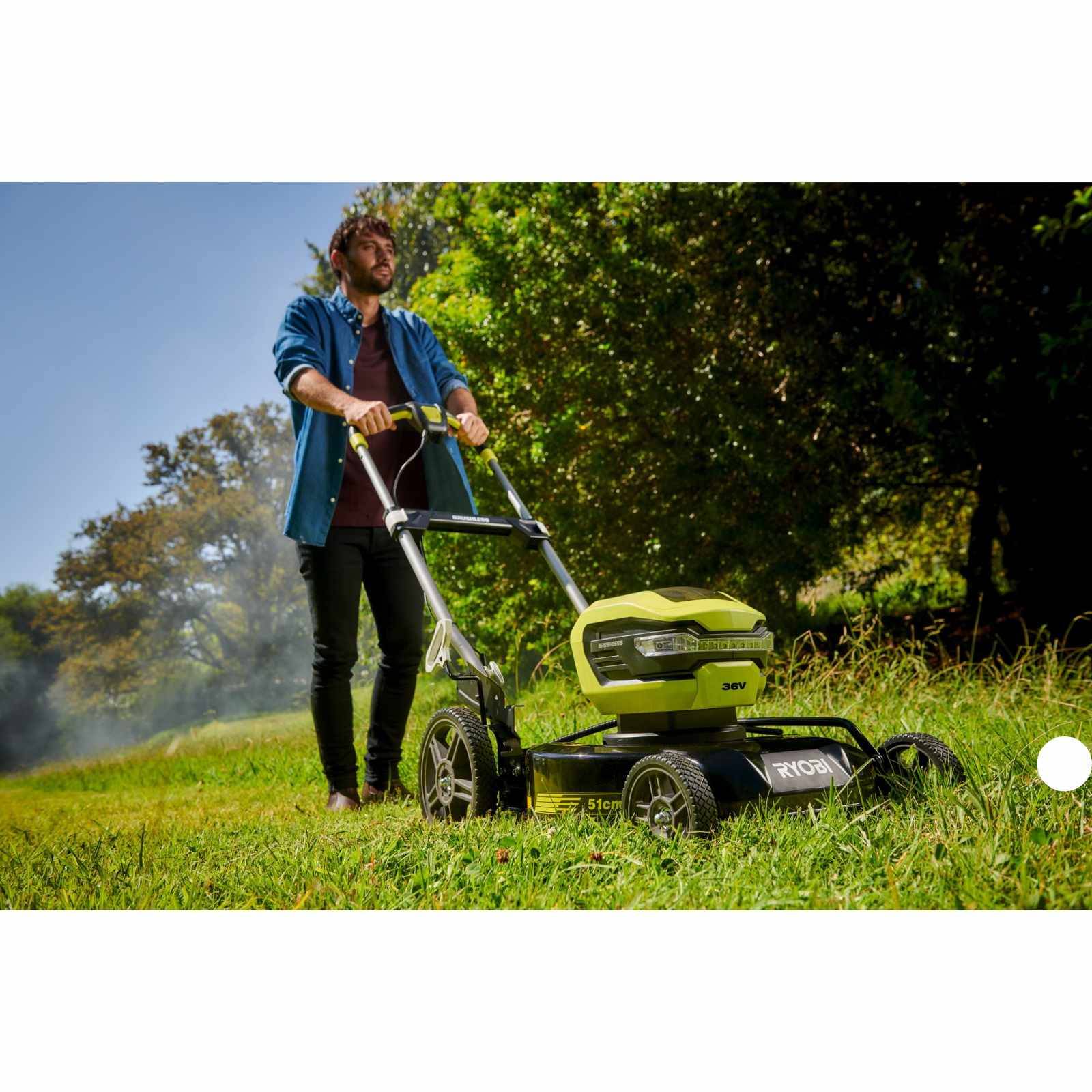 RYOBI Akku-Rasenmäher RY36LMMX51A-140 36V 4Ah