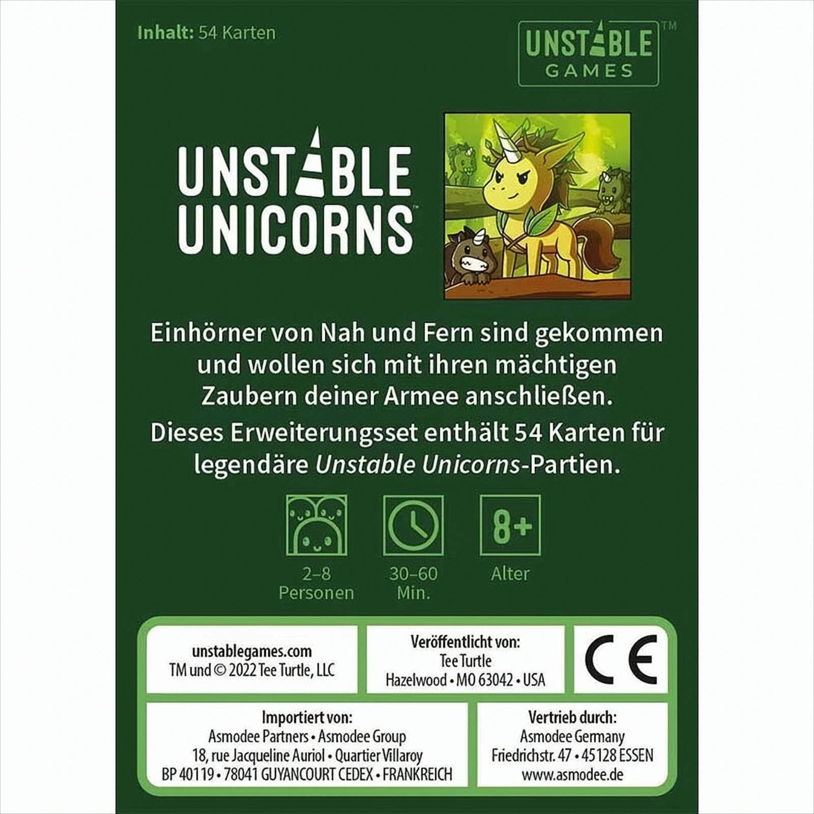 Unstable Games - Legendäre Einhörner Erweiterungsset Neu & OVP