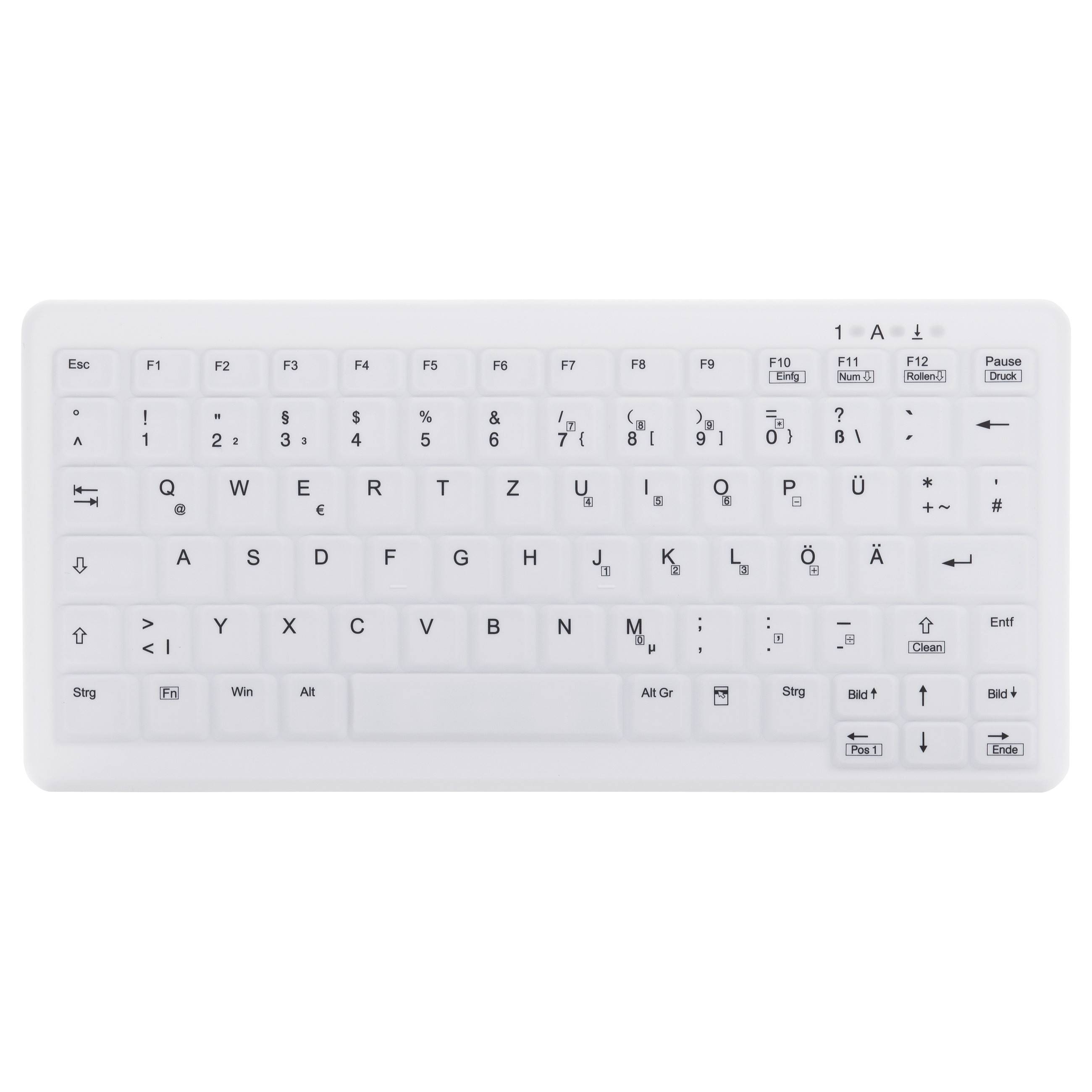 Active Key MedicalKey AK-C4110 kabellose Tastatur - QWERTZ DE - weiß Eingabe / Ausgabe Mäuse &