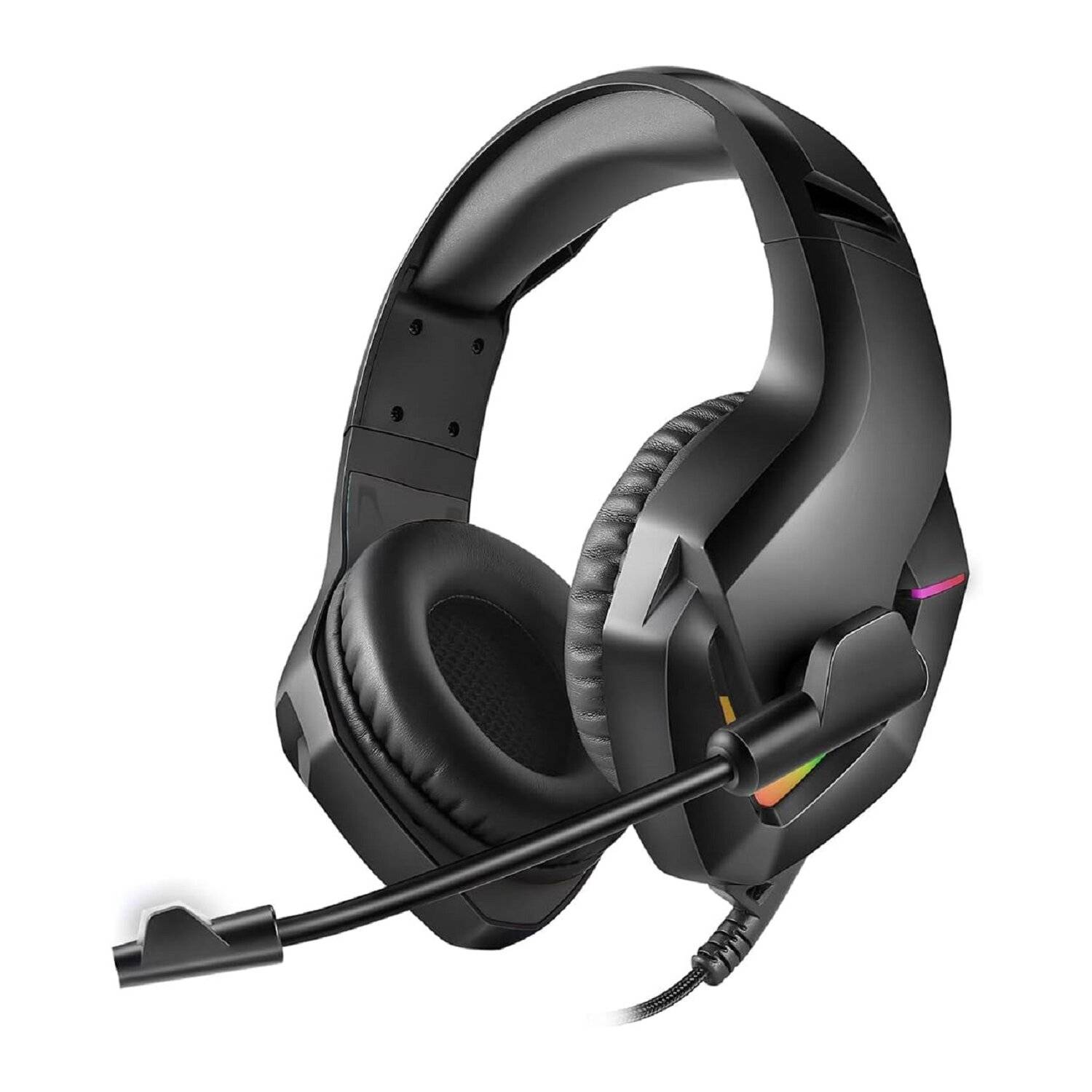 Varr Gaming RGB Headset MIC VH8050 Gaming-Kopfhörer mit Stereo-Subwoofer und Mikrofon Schwarz