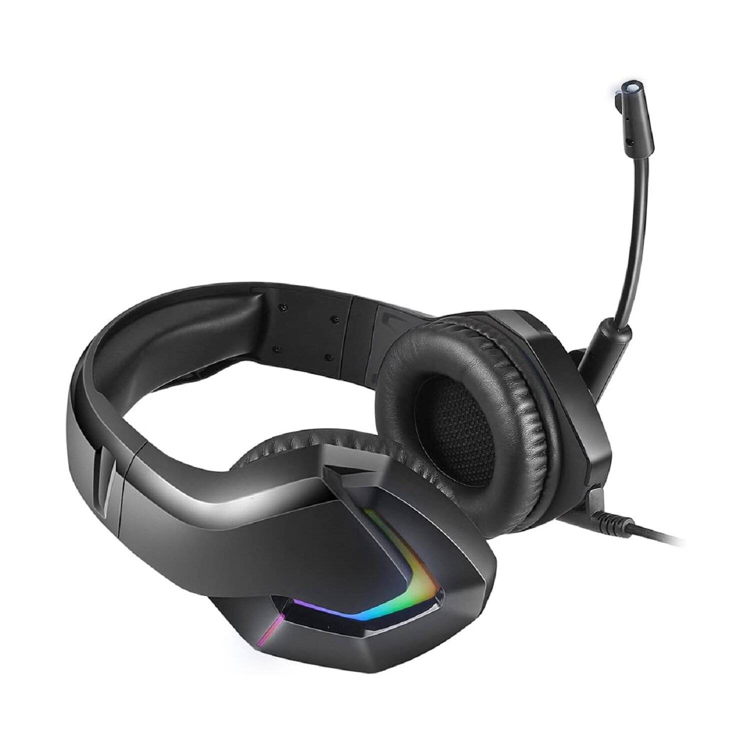Varr Gaming RGB Headset MIC VH8050 Gaming-Kopfhörer mit Stereo-Subwoofer und Mikrofon Schwarz
