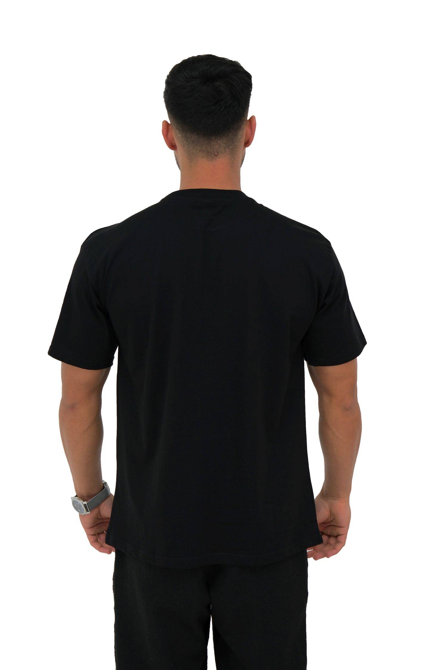 Megaman, Herren T-Shirt, Oversize, Schwarz | XX-Large