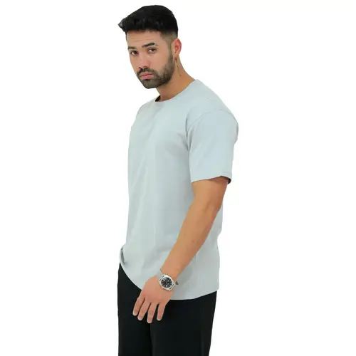 Megaman, Herren T-Shirt, Oversize, Grau | Medium Megaman, Herren T-Shirt, Oversize, Grau | Medium