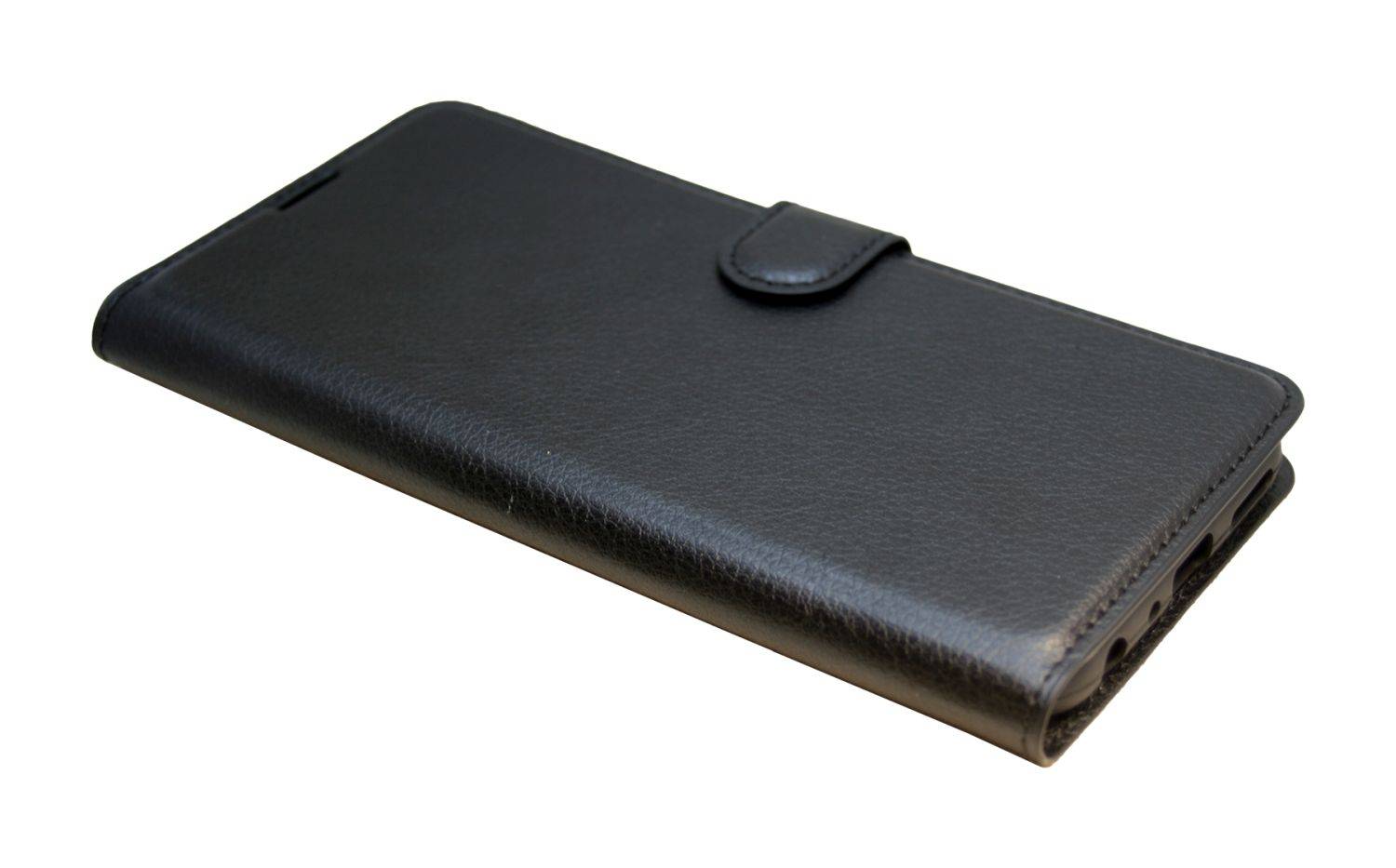 Buch Tasche "Fancy" für ZTE BLADE A53 Handy Hülle Etui Brieftasche Schutzhülle mit Standfunktion, Kartenfach Schwarz