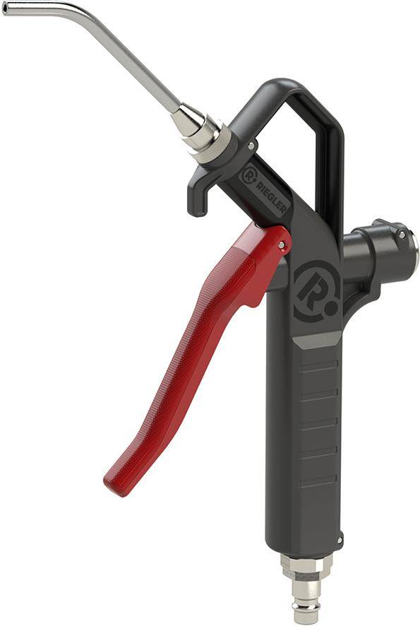 Blaspistole, Kunststoff, dosierbar, G 1/4 IG Anschluss unten, Stabdüse RIEGLER