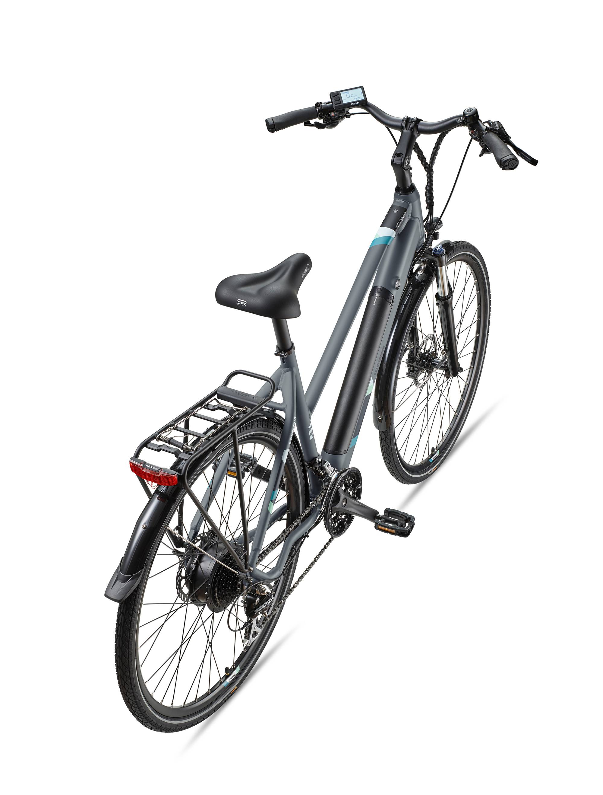Telefunken Trekking E-Bike | Elektrofahrrad 28 Zoll | 24-Gang Kettenschaltung | Heckmotor 250W | 417,6Wh Akku | Pedelec