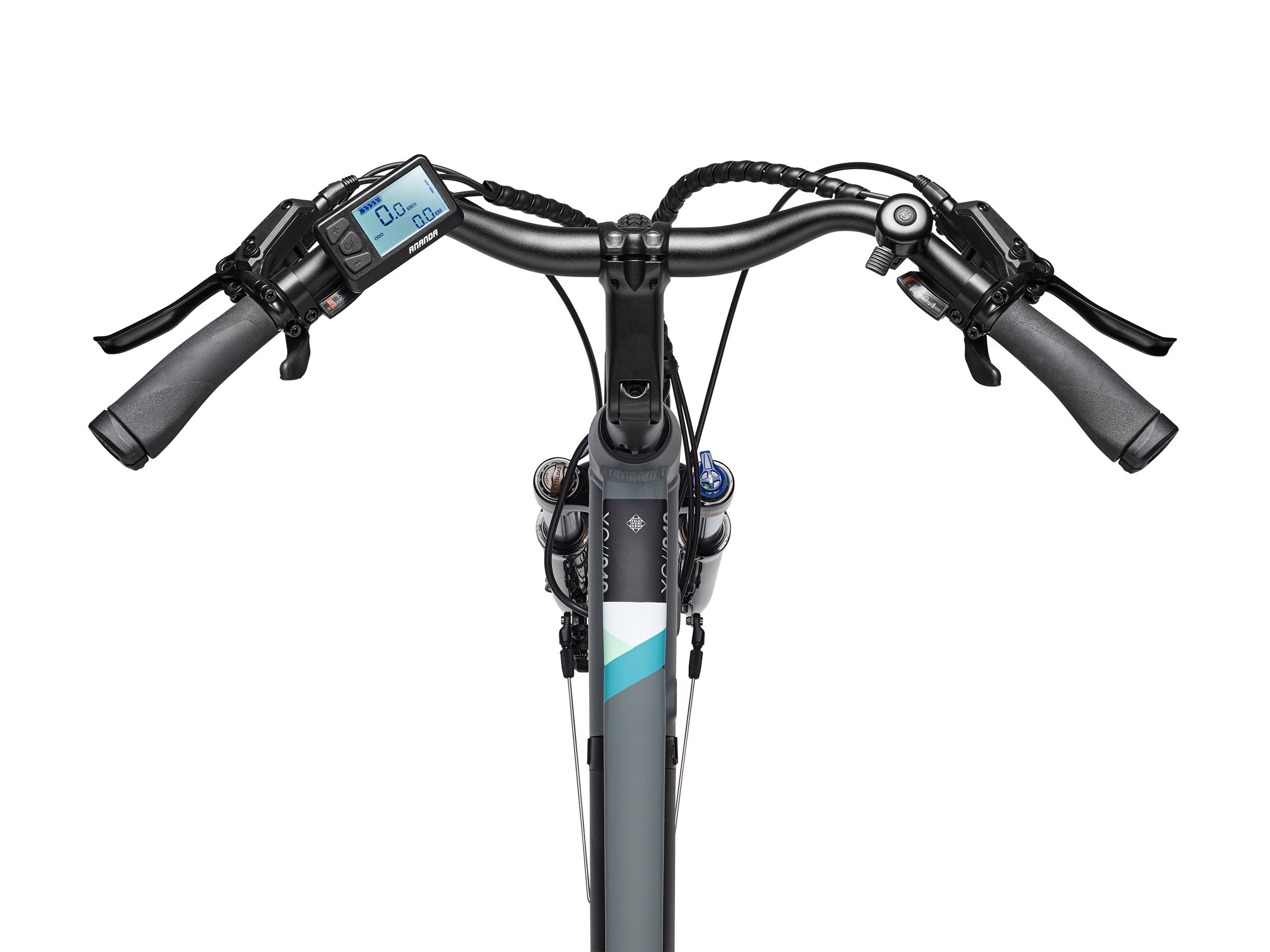 Telefunken Trekking E-Bike | Elektrofahrrad 28 Zoll | 24-Gang Kettenschaltung | Heckmotor 250W | 417,6Wh Akku | Pedelec