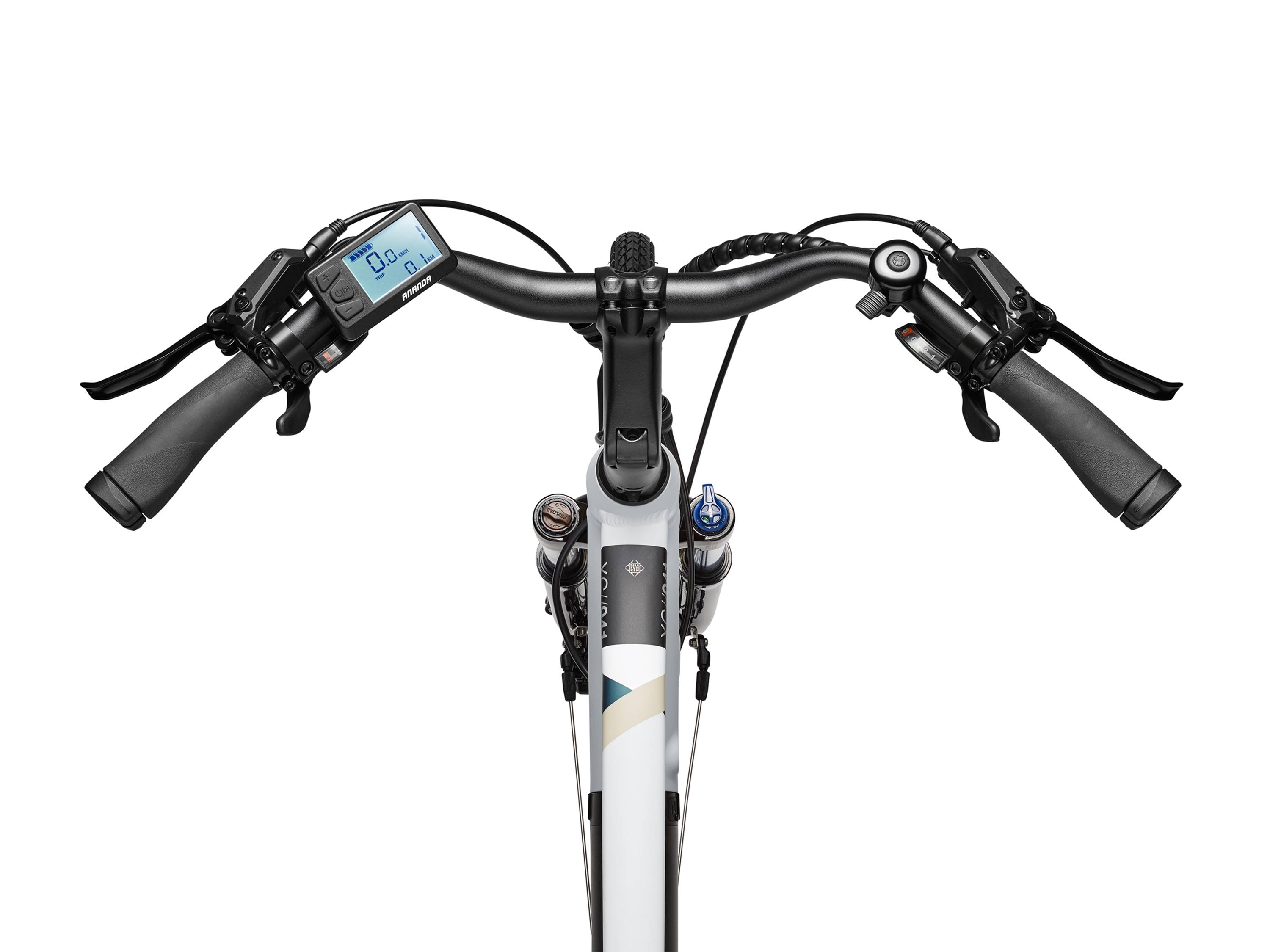 Telefunken Trekking E-Bike | Elektrofahrrad 28 Zoll | 24-Gang Kettenschaltung | Heckmotor 250W | 417,6 Wh Akku | Pedelec