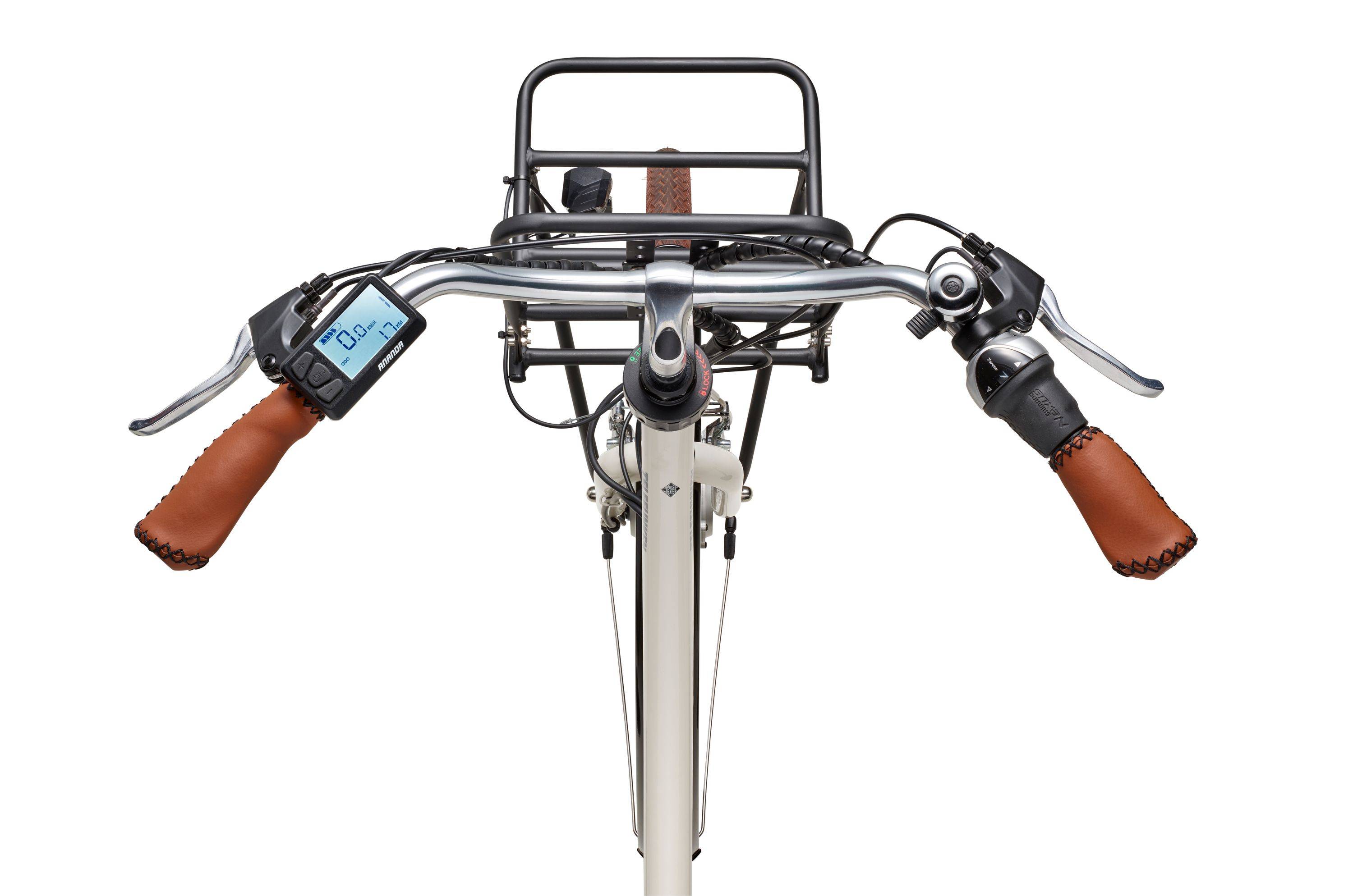 Telefunken E-Bike RT540 mit 7-Gang Shimano Nabenschaltung - Frontmotor 250W /40Nm - 13Ah / 36V Li-Ion Akku