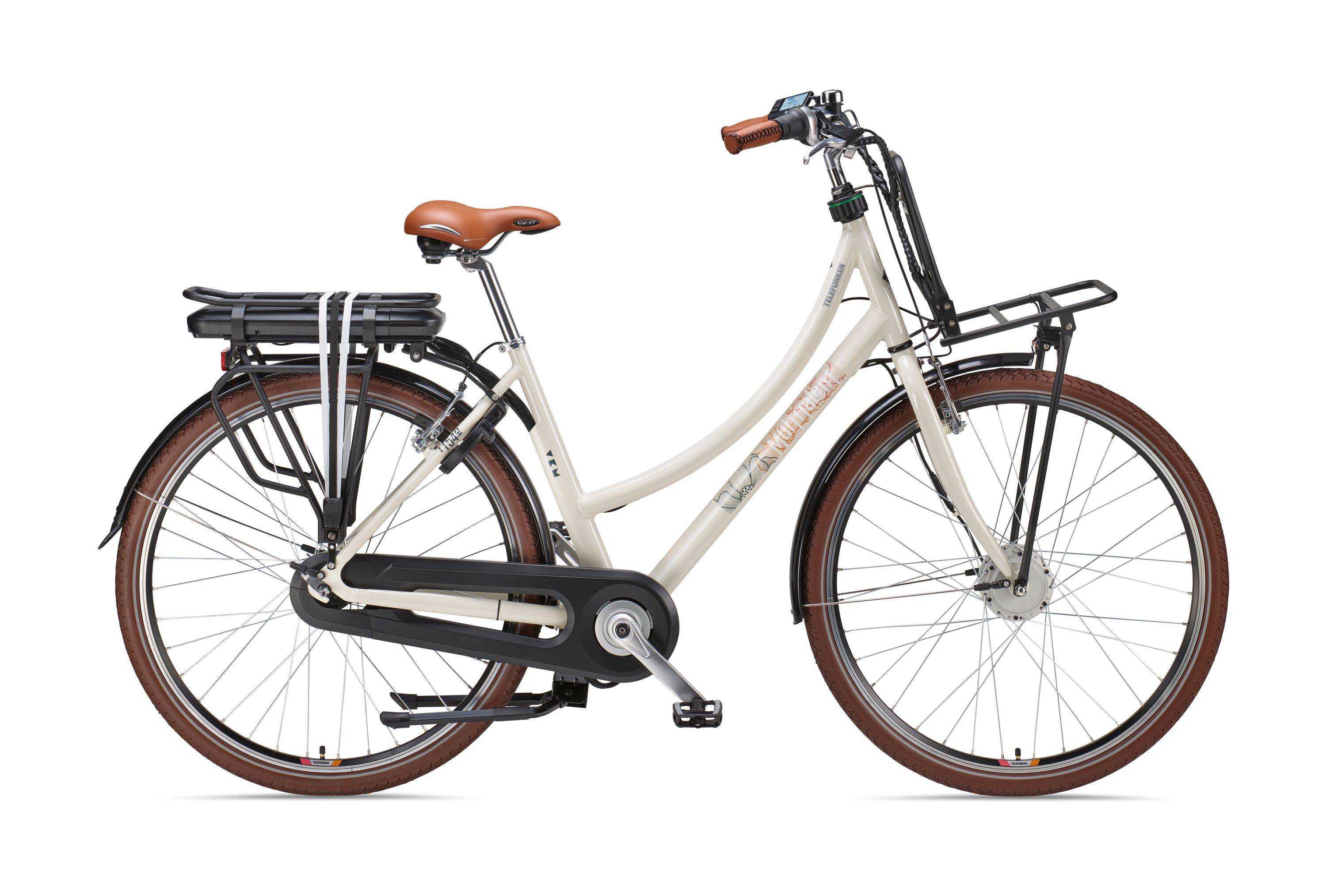 Telefunken E-Bike RT540 mit 7-Gang Shimano Nabenschaltung - Frontmotor 250W /40Nm - 13Ah / 36V Li-Ion Akku