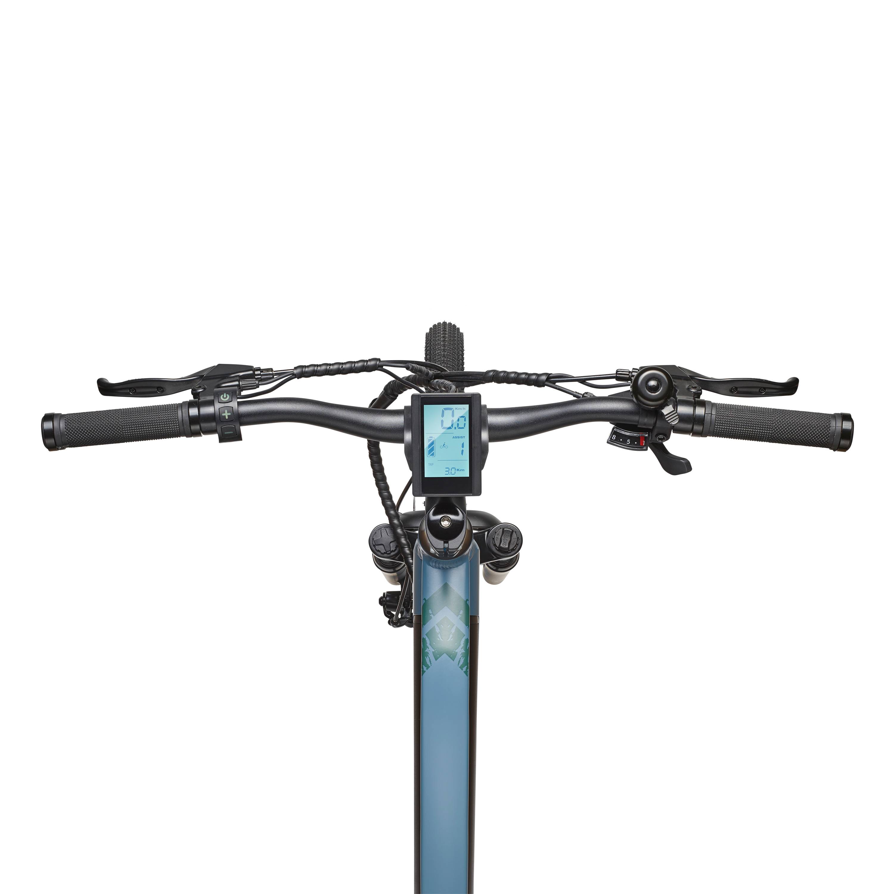 Telefunken E-Bike MTB M915 24 Zoll mit 8 Gang Kettenschaltung - Hinterradmotor 250W /12,8Ah /36V Lithium-Ionen-Akku