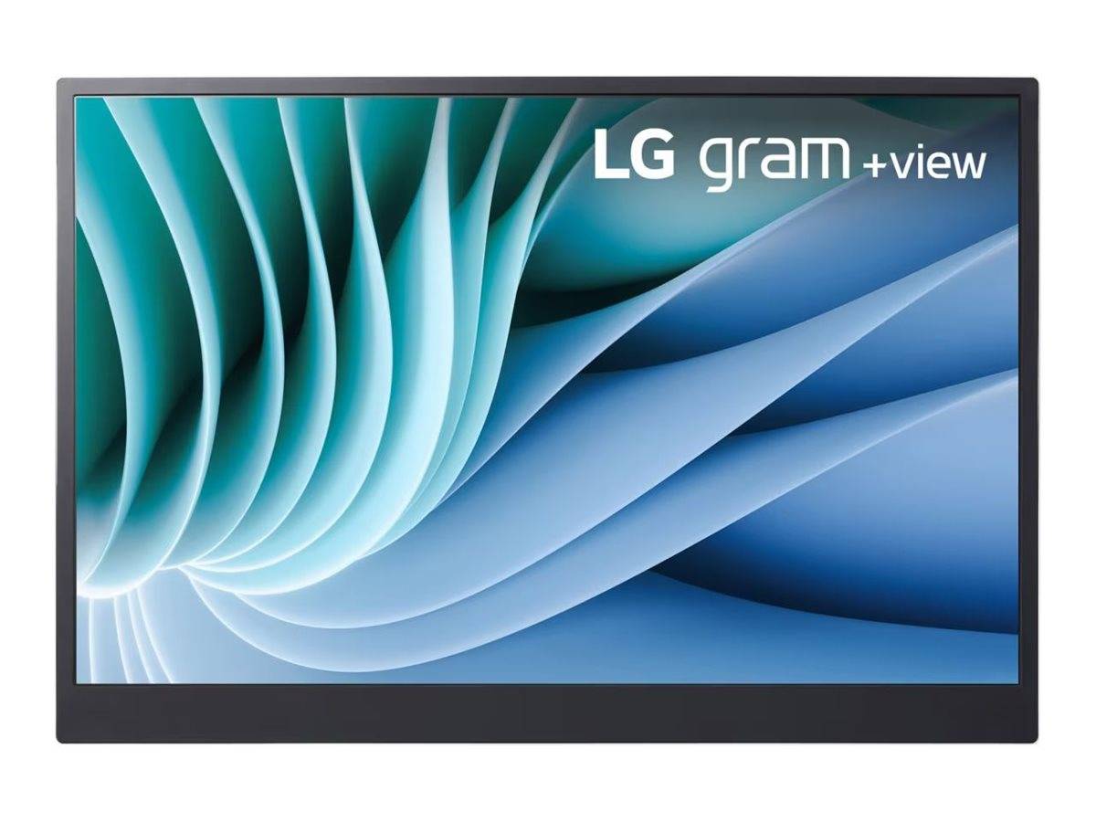 LG gram +view 16MR70 - LED-Monitor - 40.6 cm (16) - tragbar - 2560 x 1600 WQXGA - IPS