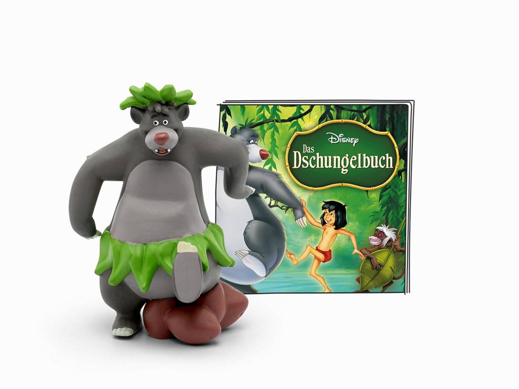 tonies Das Dschungelbuch, Spielzeug-Spieldosenfigur, 4 Jahr(e), Braun, Grün, Grau