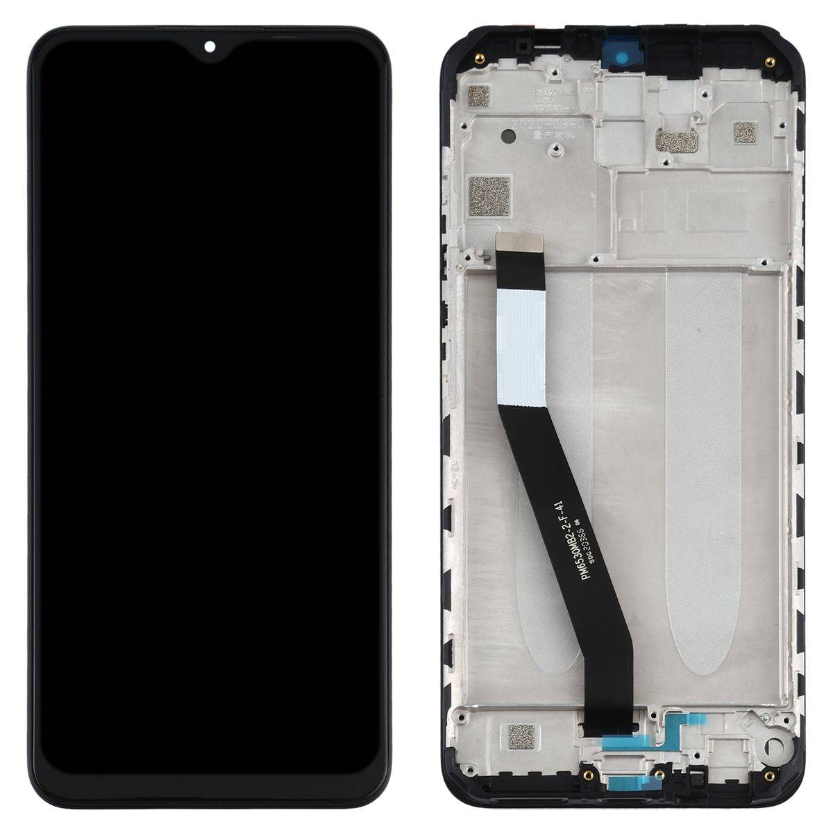 Für Xiaomi Redmi 9 Display Full LCD + Rahmen Einheit Touch Ersatzteil Reparatur Schwarz