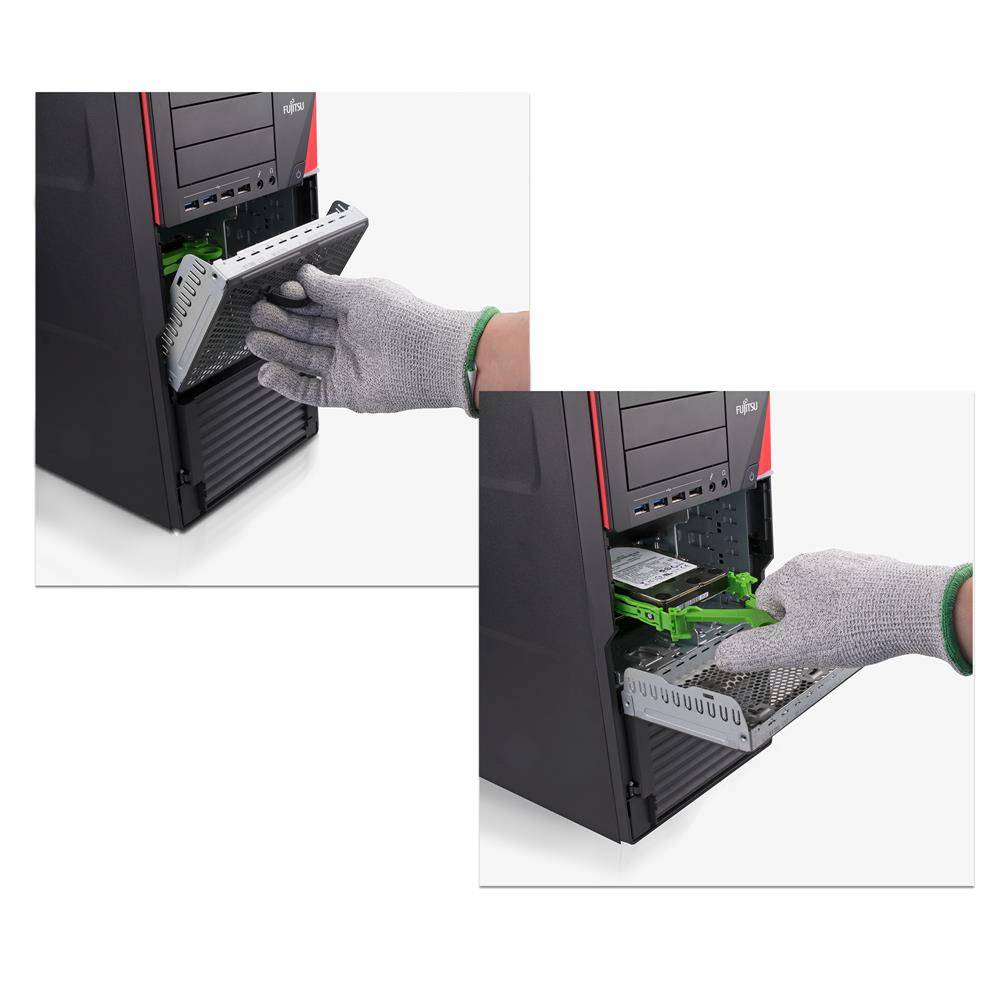 Fujitsu Celsius M740 (Refurbished) Workstation (E5-1620 v3 3.5GHz, 16GB, 1TB SSD, DVD-RW, K2200 4GB) + Win 10