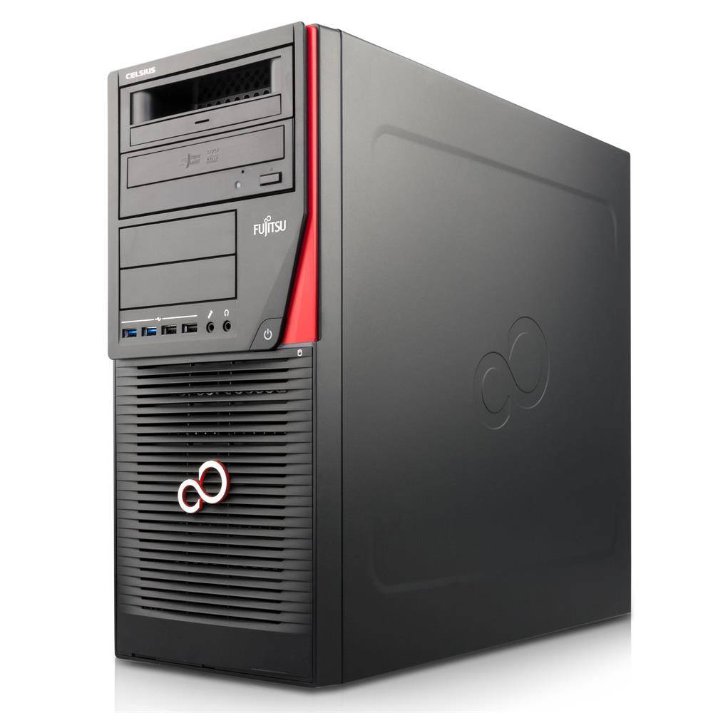 Fujitsu Celsius M740 (Refurbished) Workstation (E5-2620 v4 2.1GHz, 32GB, 512GB SSD NVMe NEU, Quadro P4000) Win 10