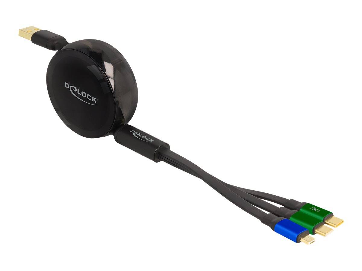 Delock - USB-Kabel - USB (M) zu Micro-USB Typ B, 24 pin USB-C (M)