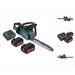 Metabo MS 36-18 LTX BL 40 Akku Kettensäge 36 V ( 2x 18 V ) 40 cm 22 m/s Brushless + 2x Akku 10,0 Ah + Ladegerät Metabo MS 36-18 LTX BL 40 Akku Kettensäge 36 V ( 2x 18 V ) 40 cm 22 m/s Brushless + 2x Akku 10,0 Ah + Ladegerät
