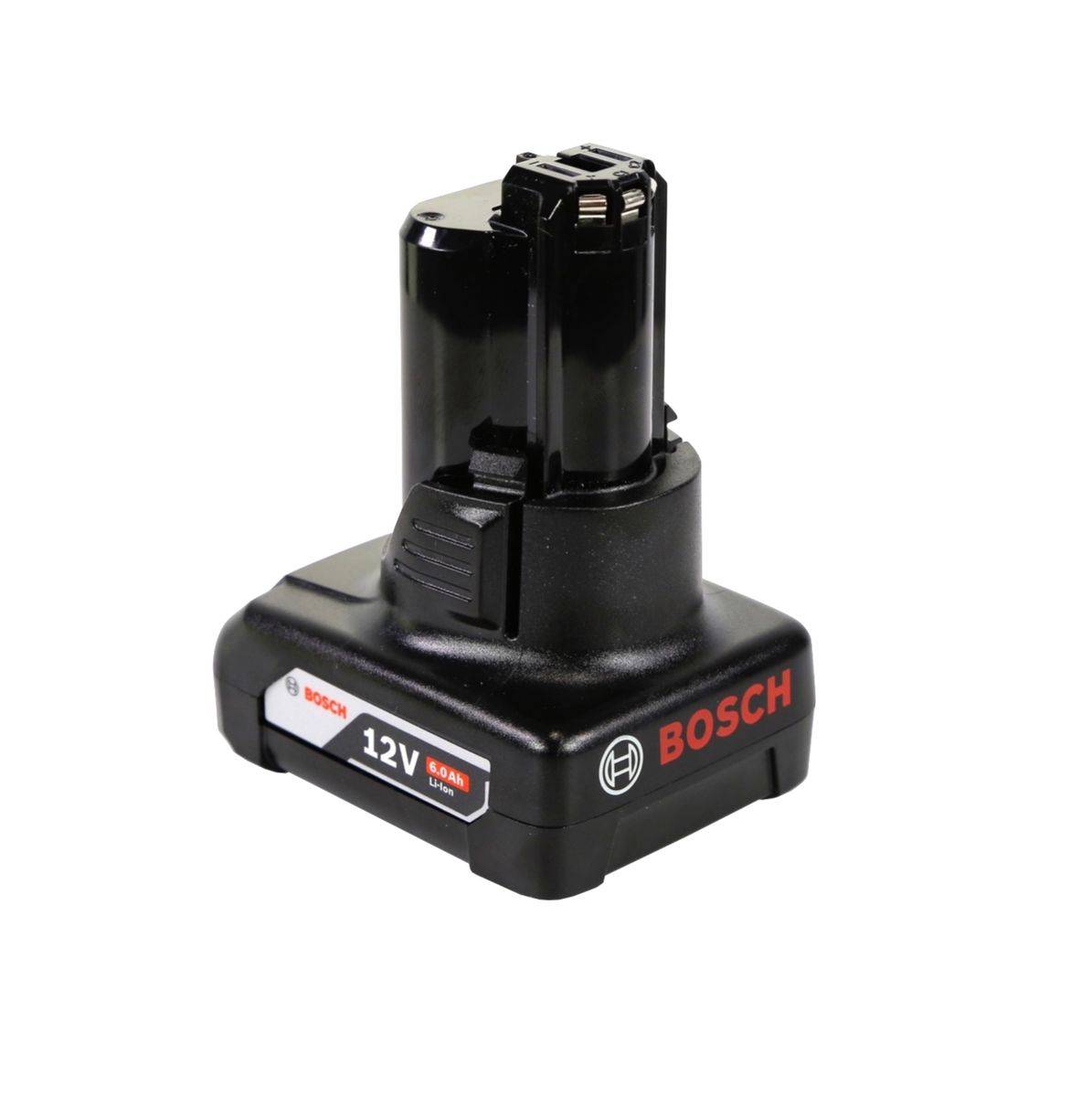 Bosch GAL 12V-40 Professional Schnell Ladegerät für 12V Akkus ( 1600A019R3 ) + 6,0 Ah Akku ( 1600A00X7H )