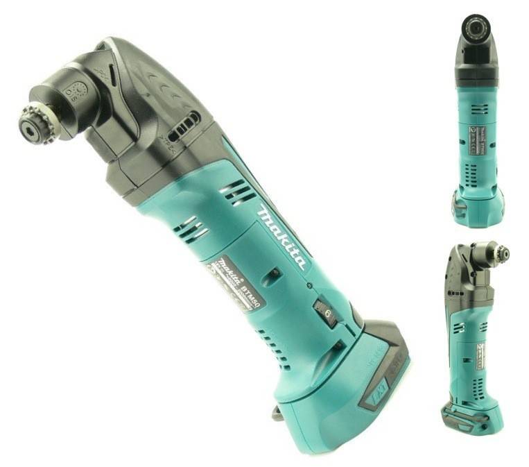 Makita BTM 50 18V Li-ion Akku Multifunktion Werkzeug + 1x Makita Akku BL1830 B 18V 3.0 Ah