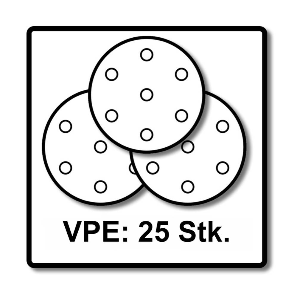 Festool STF D225/128 Schleifscheibe Granat P240 225 mm 25 Stk. ( 205663 ) für Langhalsschleifer PLANEX