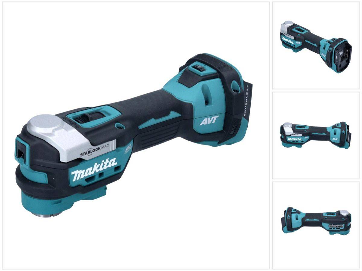 Makita DTM 52 Z Akku Multifunktionswerkzeug 18 V Starlock Max Brushless Solo - ohne Akku, ohne Ladegerät