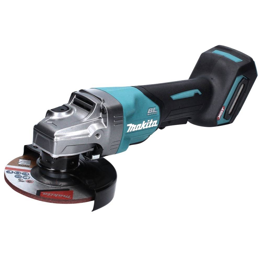 Makita GA 016 GZ Akku Winkelschleifer 40 V max. 125 mm Brushless XGT Solo + Toolbrothers MANTIS Trennscheiben- Set - ohne Akku, ohne Ladegerät