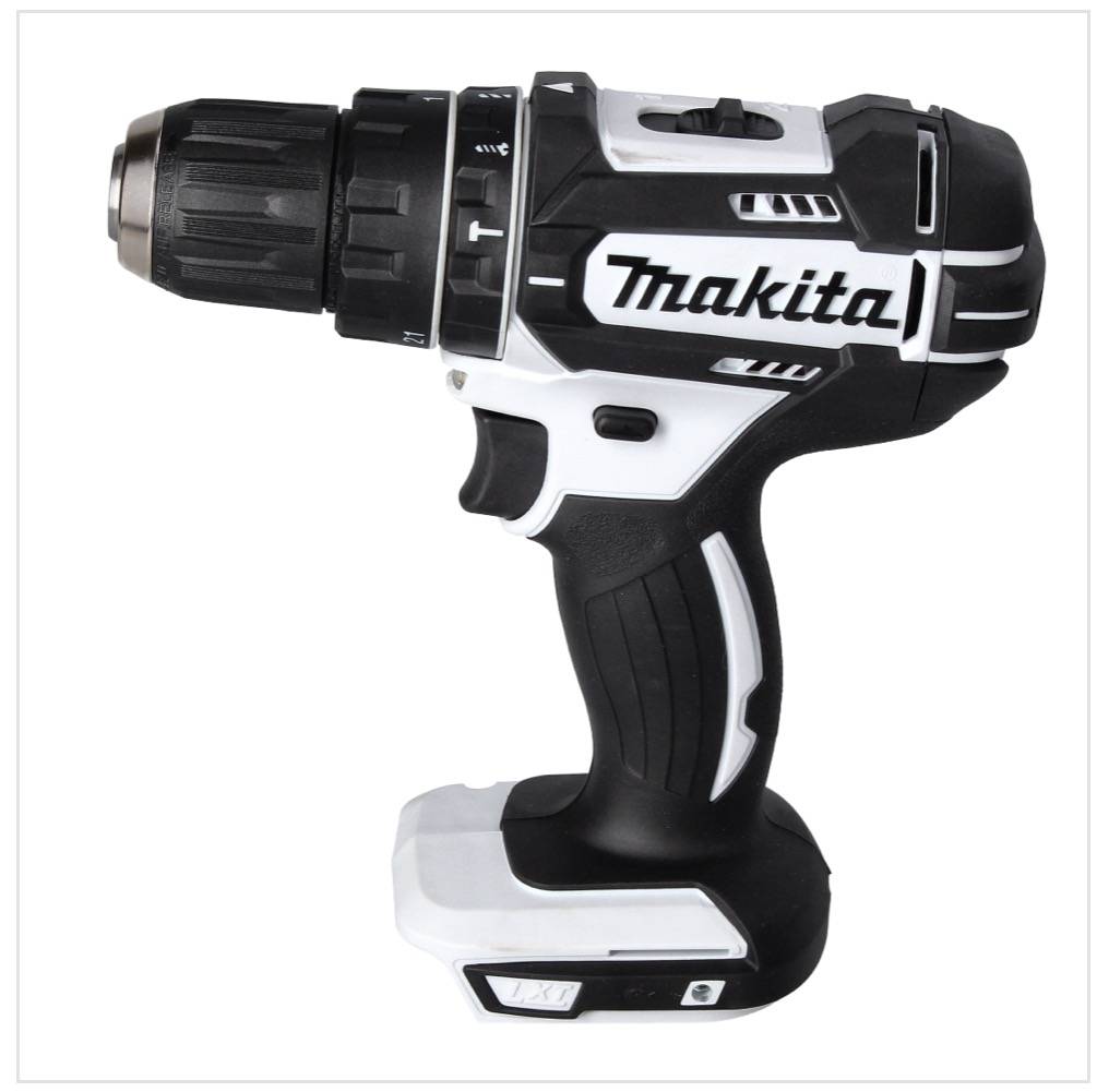 Toolbrothers Gliedermaßstab + DHP 482 RT1 W Akku Schlagbohrschrauber 18 V 62 Nm + 1x Akku 5,0 Ah + Ladegerät
