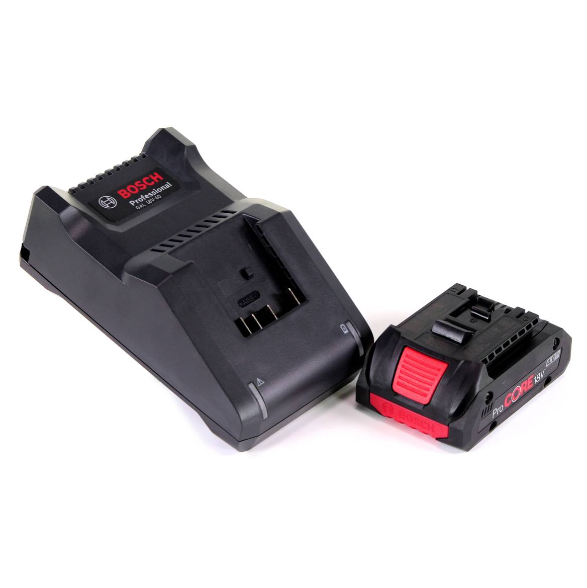 Bosch Starter Set 18V mit 1x ProCORE Akku 4.0Ah + GAL 18V-40 Ladegerät ( 1600A01U7U )