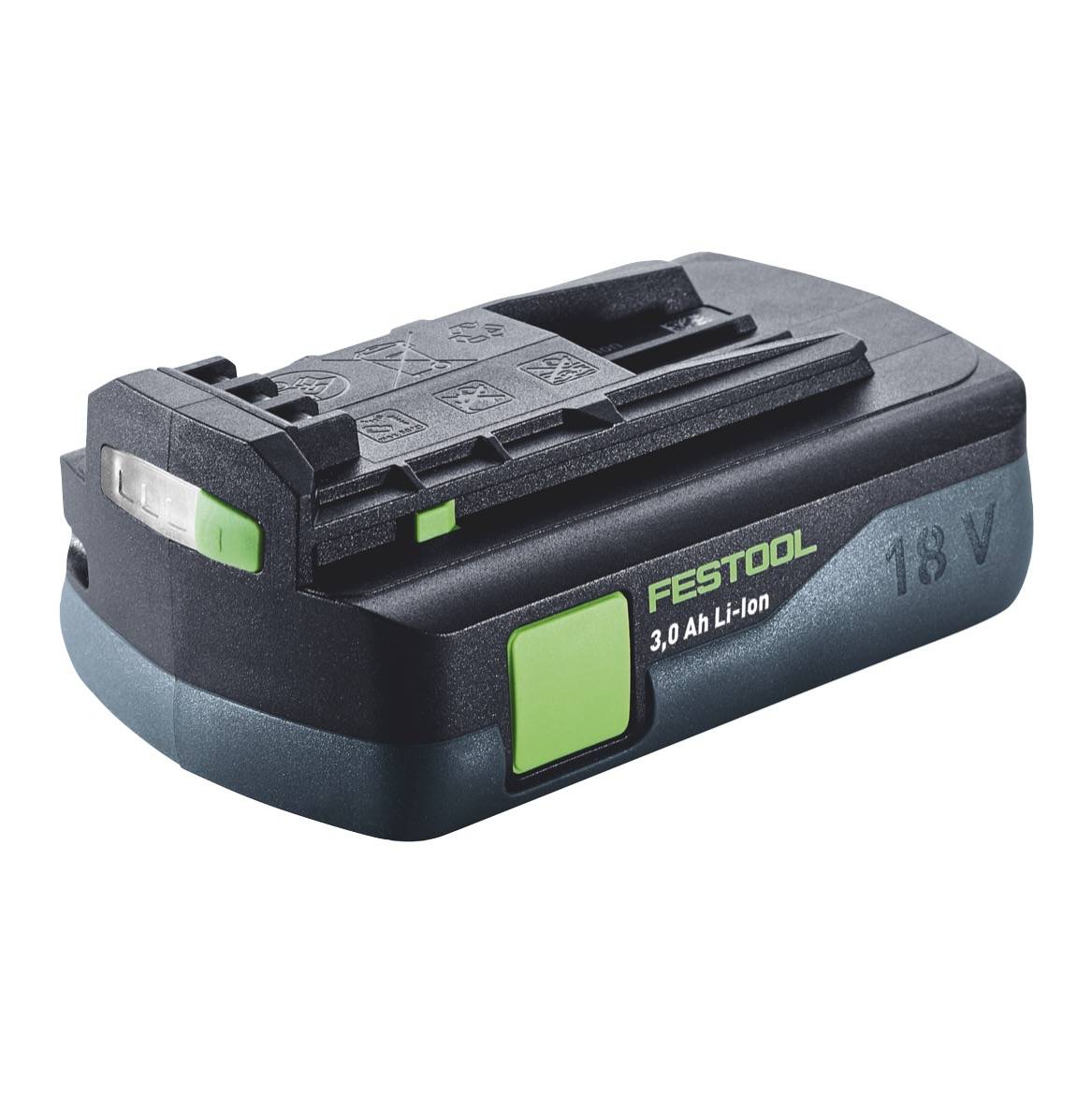 Festool Energie Set 2x BP 18 Li 3,0 C Akku 18 V 3,0 Ah / 3000 mAh Li-Ion ( 2x 577658 ) + TCL 6 DUO Doppel Ladegerät ( 577017 ) + Systainer