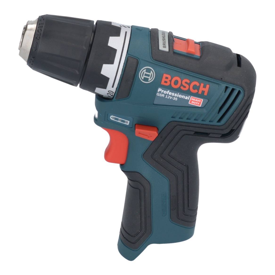 Bosch GSR 12V-35 Professional Akku Bohrschrauber 12 V 35 Nm Brushless + 1x Akku 6,0 Ah + L-Boxx - ohne Ladegerät