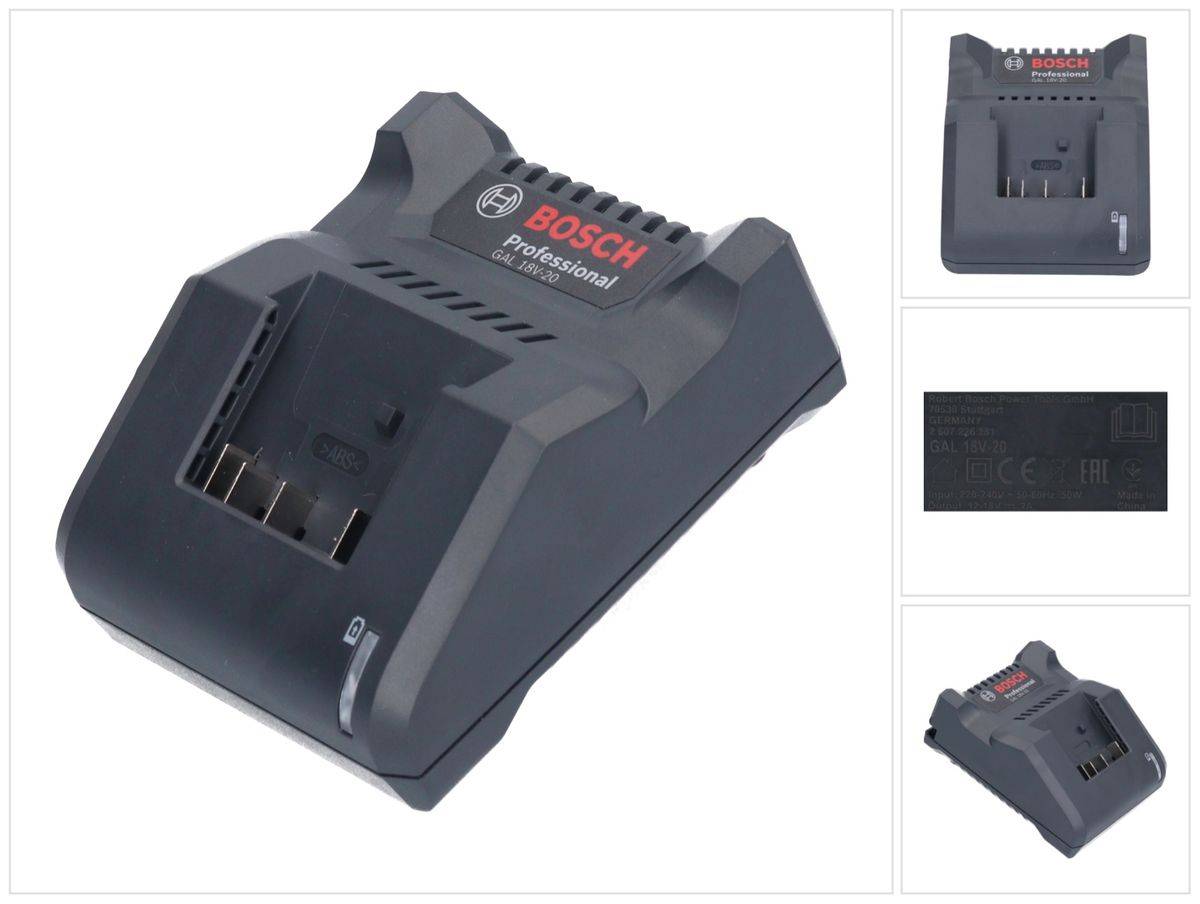 Bosch GAL 18V-20 Akku Ladegerät 10,8 - 18 V 2 A ( 2607226281 )