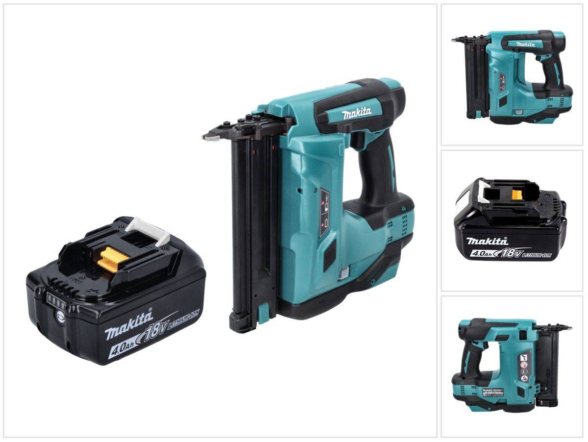 Makita DBN 500 M1 Akku Stauchkopfnagler 18 V 15-50 mm + 1x Akku 4,0 Ah - ohne Ladegerät