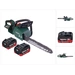 Metabo MS 36-18 LTX BL 40 Akku Kettensäge 36 V ( 2x 18 V ) 40 cm 22 m/s Brushless + 2x Akku 5,5 Ah - ohne Ladegerät Metabo MS 36-18 LTX BL 40 Akku Kettensäge 36 V ( 2x 18 V ) 40 cm 22 m/s Brushless + 2x Akku 5,5 Ah - ohne Ladegerät